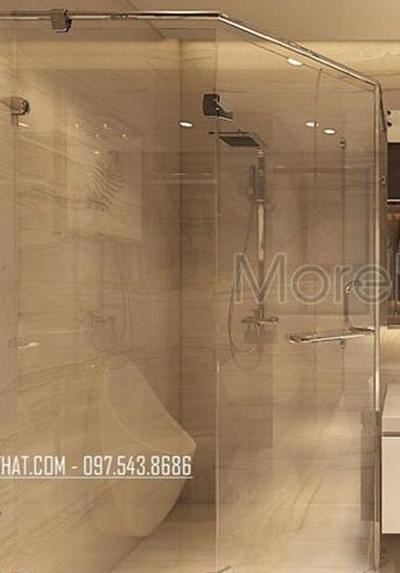 Mẫu vách tắm kính cường lực 